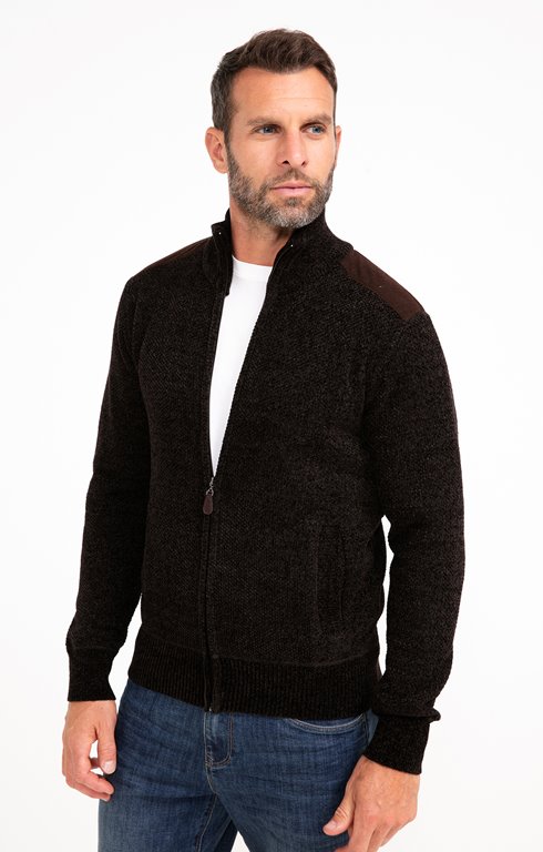 Gilet manches longues Chenille