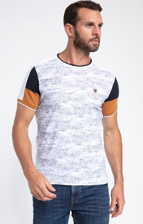 Tee-shirt manches courtes marble