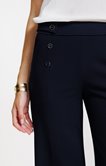 Pantalon maille coupe large