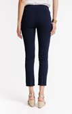 Pantalon 7/8 maille coupe droite