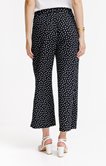 Pantalon large à pois