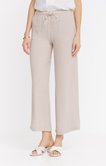 Pantalon fluide rayé coupe jogging