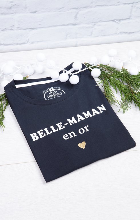 Tee-shirt Belle-maman en or