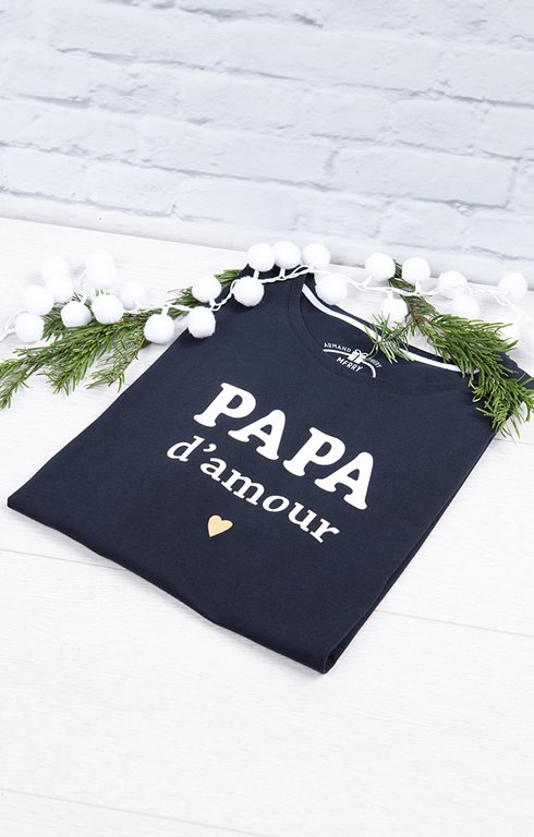 Tee-shirt Papa d'amour