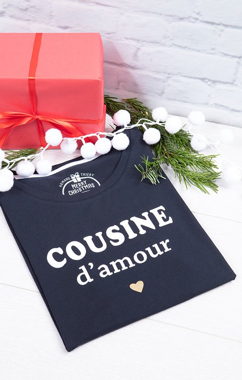 Tee-shirt Cousine d'amour