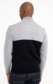 Pull col montant rayé Lazy 