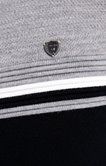 Pull col montant rayé Lazy 
