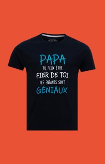 Tee-shirt Papa Fier