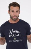 Tee-shirt parfait et en vacances