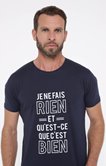 Tee-shirt je ne fais rien
