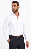 CHEMISE VILLE BLANC NANO ajustée