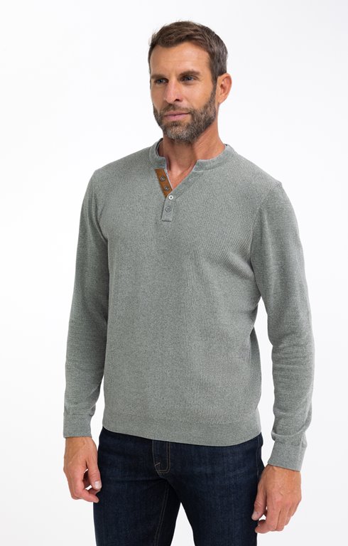 Pull manches longues chenille