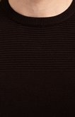 Pull col rond uni Sued