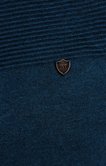 Pull col rond uni Sued