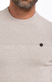 Pull col rond uni Rizzy