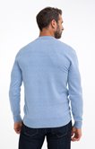 Pull col rond uni Rizzy