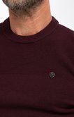 Pull col rond uni Rizzy