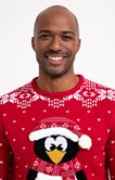 Pull NOËL pingouin