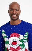 Pull noël bonhomme de neige