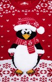 Pull noël enfant pingouin