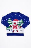 Pull noël enfant bonhomme de neige