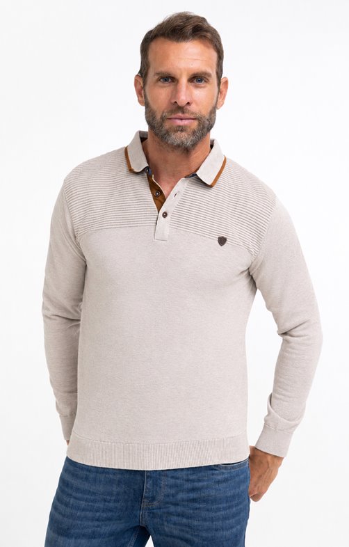 Pull col polo uni Jardy 