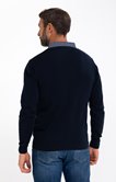 Pull col v chemise Bico