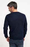 Pull col rond uni flaty