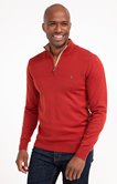 Pull col montant uni Mousse