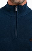 Pull col montant uni Mousse