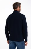 Pull col cheminé uni 