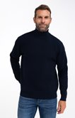 Pull col cheminé uni 