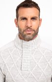 Pull col montant torsade Didou