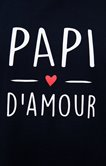 Tee-shirt Papi en or