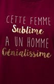 Tee-shirt  femme sublime
