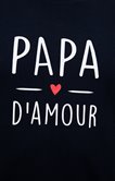 Tee-shirt Papa d'amour