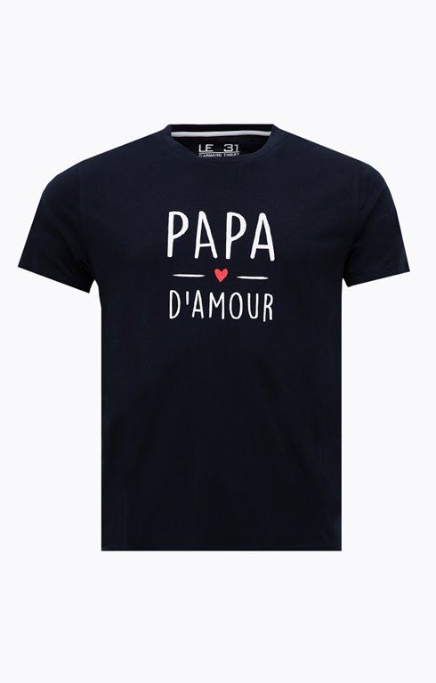 Tee-shirt Papa d'amour