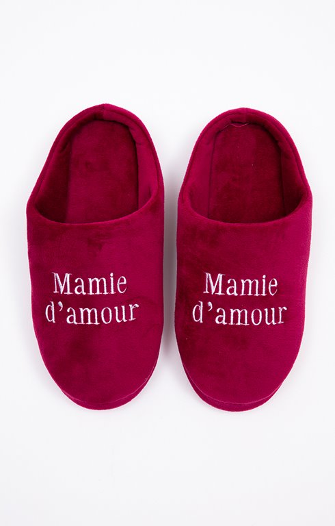 Chaussons Mamie d'amour