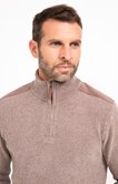 Pull col montant Chenille
