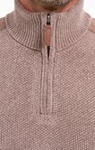 Pull col montant Chenille