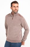 Pull col montant Chenille