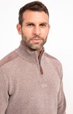 Pull col montant Chenille