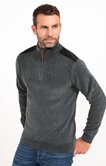 Pull col montant Chenille