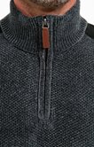 Pull col montant Chenille