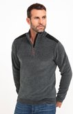 Pull col montant Chenille