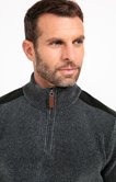 Pull col montant Chenille
