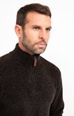 Pull col montant Chenille