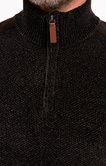 Pull col montant Chenille