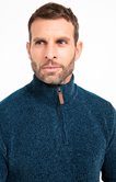 Pull col montant Chenille