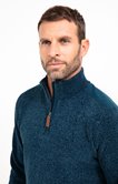 Pull col montant Chenille
